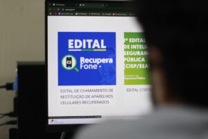 Imagem da notícia - SSP-AM divulga edital de chamamento para devolução de aparelhos celulares recuperados via RecuperaFone