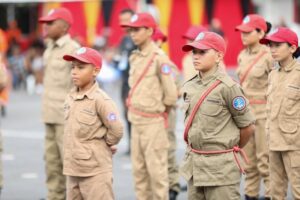 Imagem da notícia - Corpo de Bombeiros Militar do Amazonas forma 64 novos bombeiros mirins