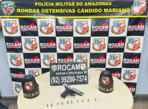 Imagem da notícia - Polícia Militar do Amazonas captura foragido da Justiça pelos crimes de homicídio e tráfico de drogas