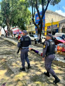 Imagem da notícia - Operação Choque de Ordem: Polícia Militar mantém ações estratégicas no Centro de Manaus 