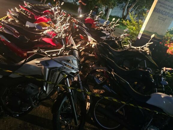 Polícia Civil deflagra operação e apreende 21 motocicletas adulteradas provenientes de roubo e furto em Manacapuru