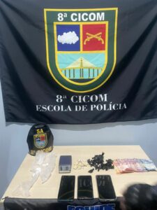 Imagem da notícia - Polícia Militar do Amazonas prende dois homens por envolvimentos com tráfico de drogas, em Manaus