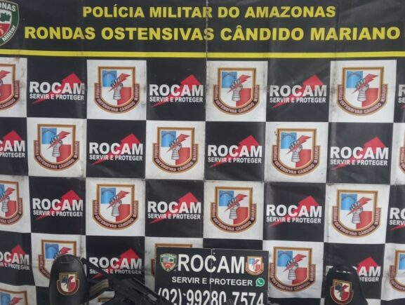 Fronteira Mais Segura: Rocam prende três homens pelos crimes de tráfico de drogas e porte ilegal de arma de fogo em Iranduba